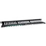 Phasak PU 4811 Patch Panel 24 Puertos Cat.6A Slim 0.5U Negro